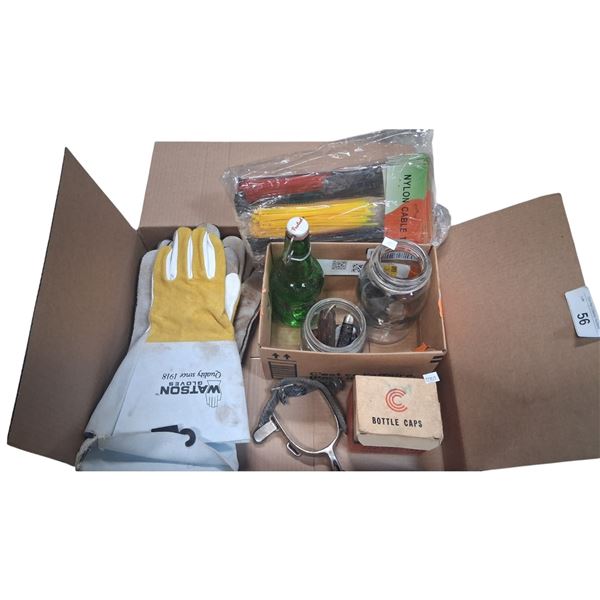 Box of misc collectables
