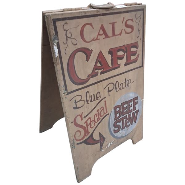 Vintage Café sandwich board, 3ftx2ft