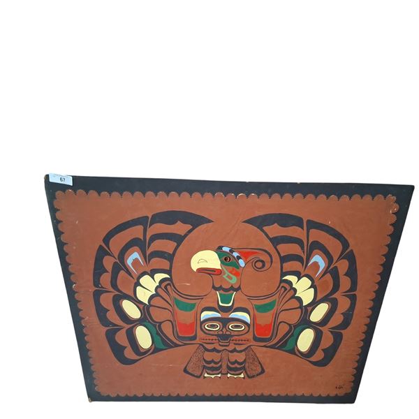 Beautiful Indigenous art 41"x34"