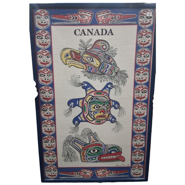 Beautiful Indigenous art, 26"x16"