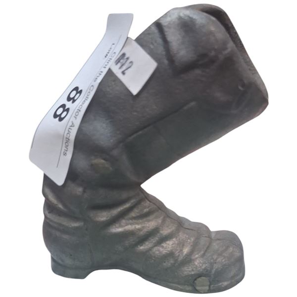 Vintage cast iron boot 4"
