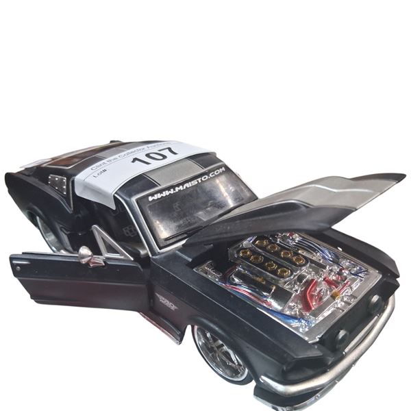 1967 Ford Mustang GT die cast car 1:24 scale