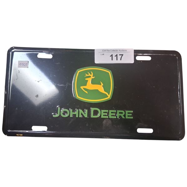Collectable John Deere plate