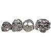 Image 1 : Lot of 4 biker rings