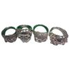 Image 2 : Lot of 4 biker rings