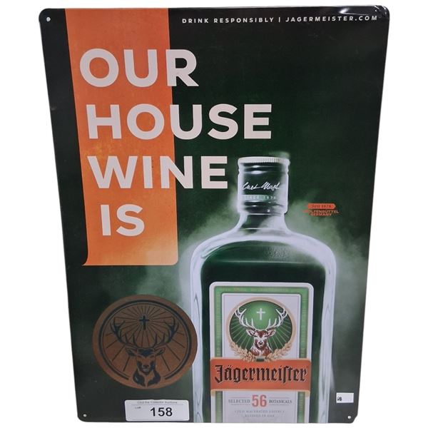 Tin sign 16"x12"