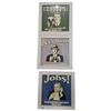 Image 1 : 3 collectable framed posters 12"x12" ea