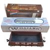 Image 1 : 2 NIB train pieces, largest box is 14"
