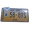 Image 1 : Vintage Curacao license plate