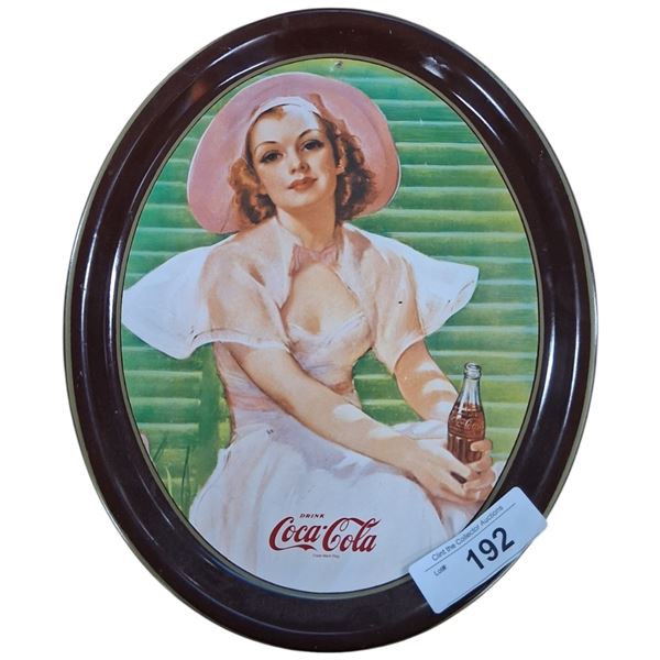 1977 Coca-Cola drink tray 13"x10"