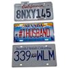 Image 1 : 3 license plates