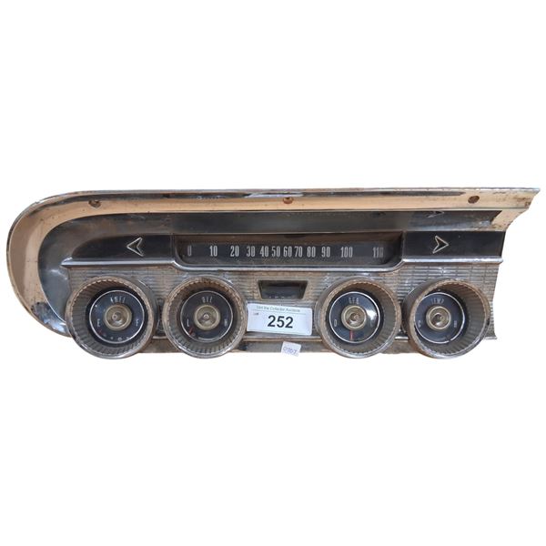 1962/63 Mercury gauge set