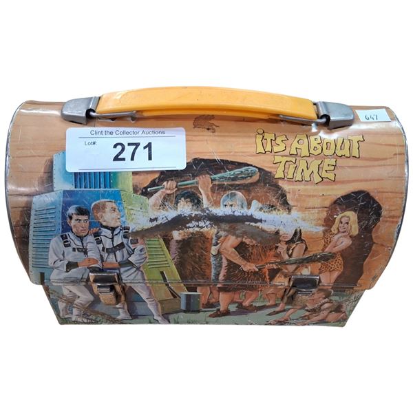 1960s "It's All About Time" lunch kit