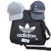 Image 1 : Brand new Adidas back pack & 2 ball caps