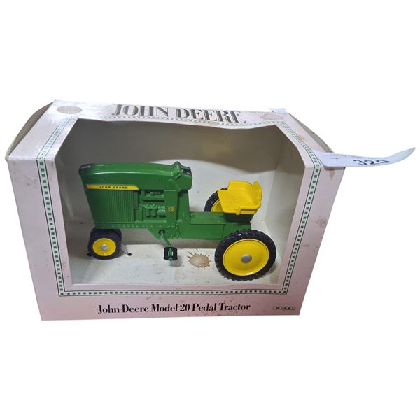 NIB die cast John Deere tractor made by ERTL box is 8"