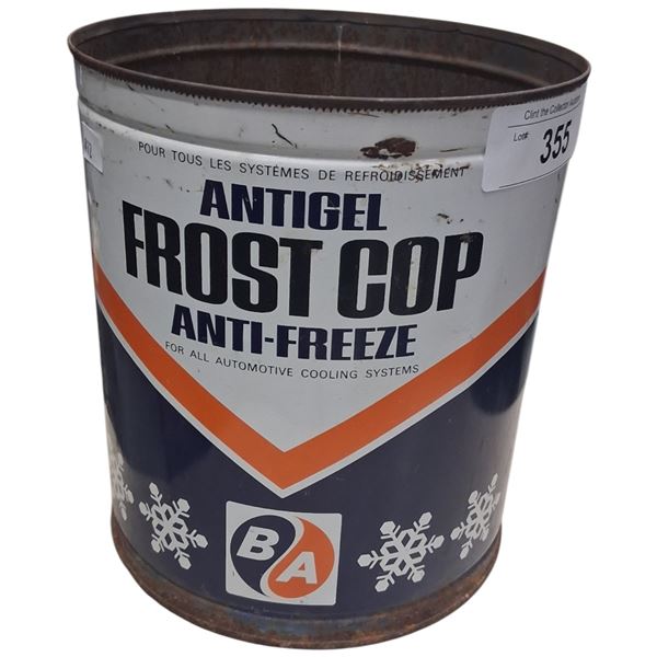 1967 B/A Frost Cop antifreeze one gallon can