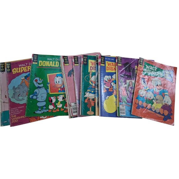 14 vintage Walt Disney comics