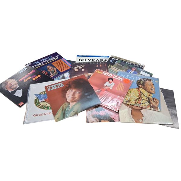 Approx 15 vintage records