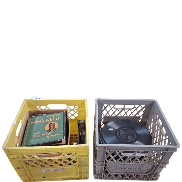 Large collection of vintage records
