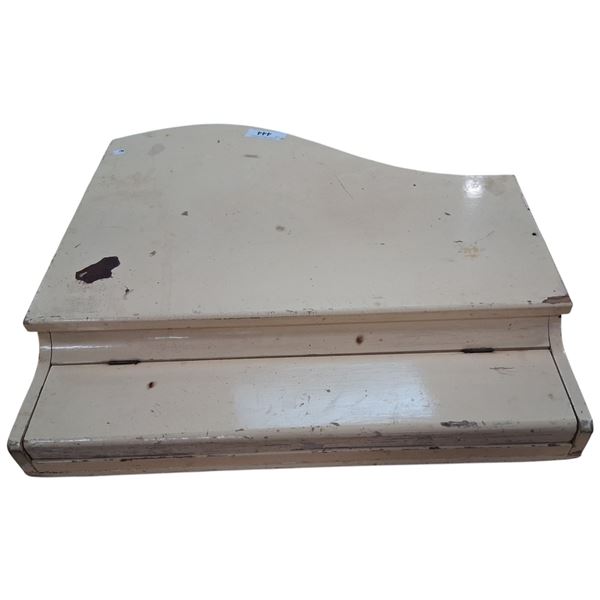 Vintage toy grand piano top 46"x23"