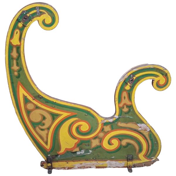 Large wooden panel from original carnival ride 54"x48"