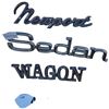 Image 1 : 3 vintage car emblems