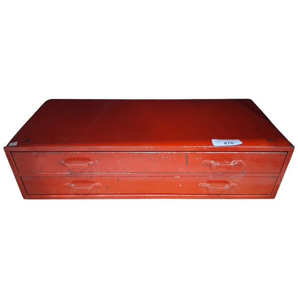 Vintage tool box 27"x12"x8"