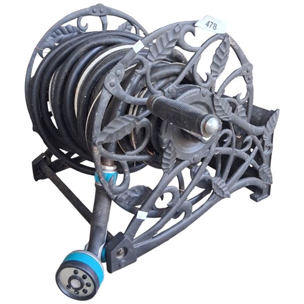 Vintage hose reel