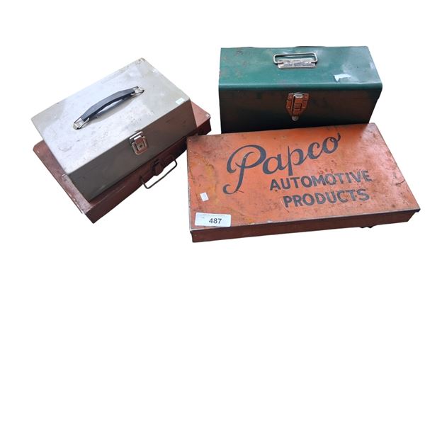 Papco Automotive Products case with contents 18"x9"x2"