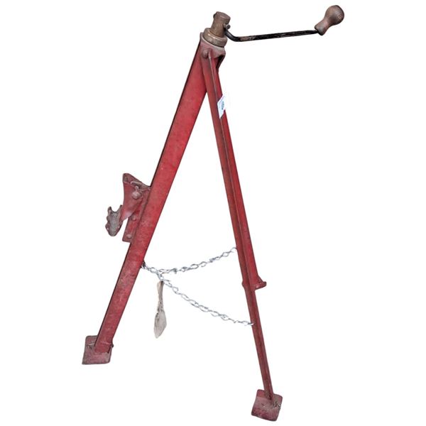 Vintage tripod bumper jack 34"