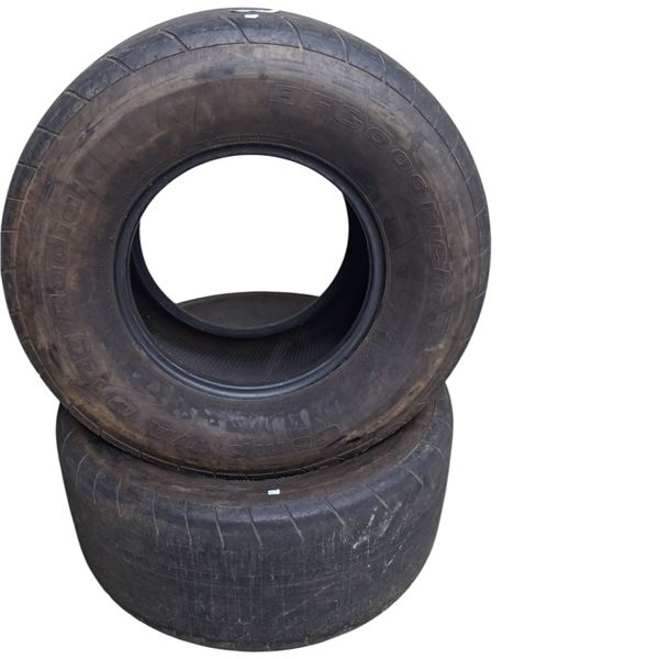 2 Goodrich drag tires
