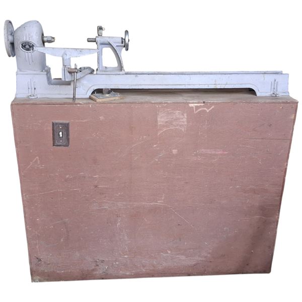 Vintage lathe 50"x43"x14"
