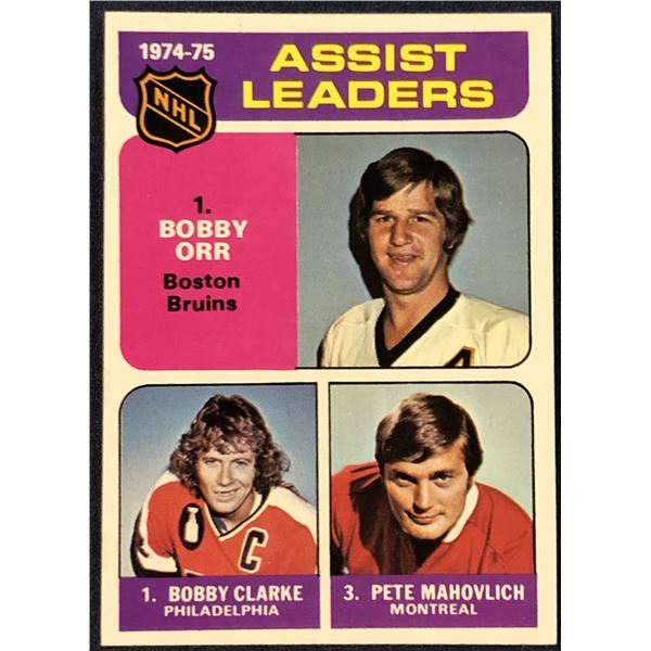 1975-76 TOPPS NHL HOCKEY BOBBY ORR (HOF)