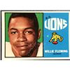 Image 1 : 1964 O-PEE-CHEE CFL WILLIE FLEMING (HOF)