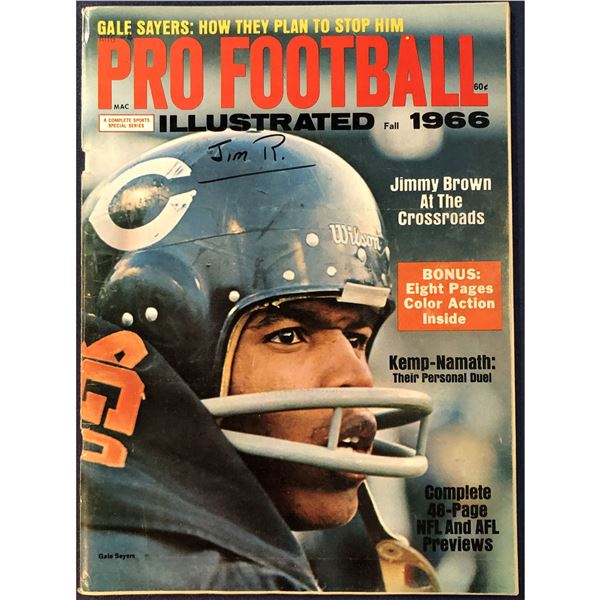 1966 PRO FOOTBALL ILLUSTRATED - GALE SAYERS (HOF)