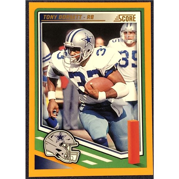2025 SCORE NFL FOOTBALL ORANGE VARIATION TONY DORSETT (HOF)