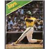 Image 1 : 1981 MLB GAME PROGRAM - OAKLAND @ TORONTO