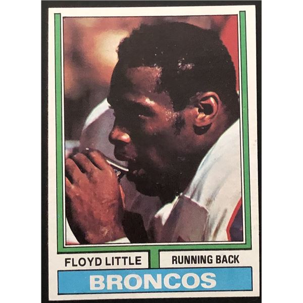 1974 TOPPS FLOYD LITTLE (HOF)