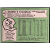Image 2 : 1978 TOPPS EMMITT THOMAS (HOF)