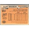 Image 2 : 1981 TOPPS CLIFF BRANCH (HOF)