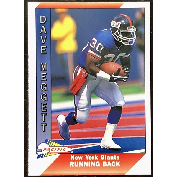 1991 PACIFIC NFL DAVE MEGGETT