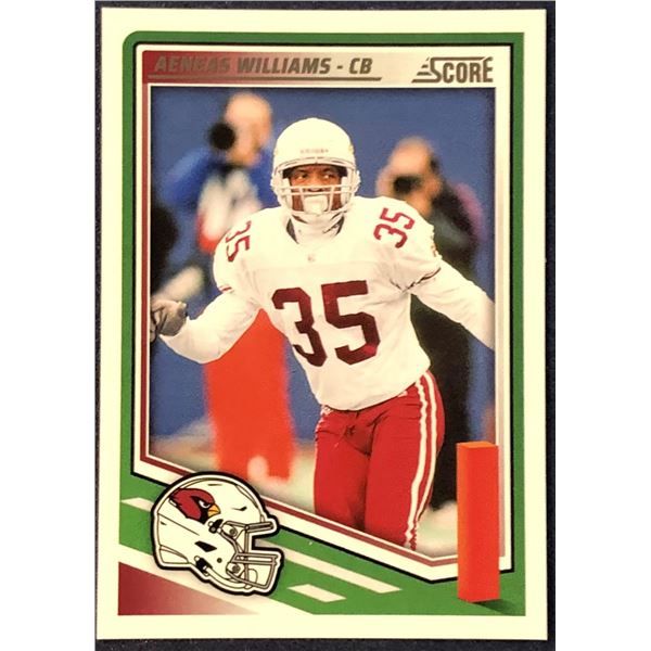 2025 SCORE NFL FOOTBALL AENEAS WILLIAMS (HOF)