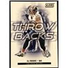 Image 1 : 2025 SCORE NFL FOOTBALL THROWBACKS DJ MOORE