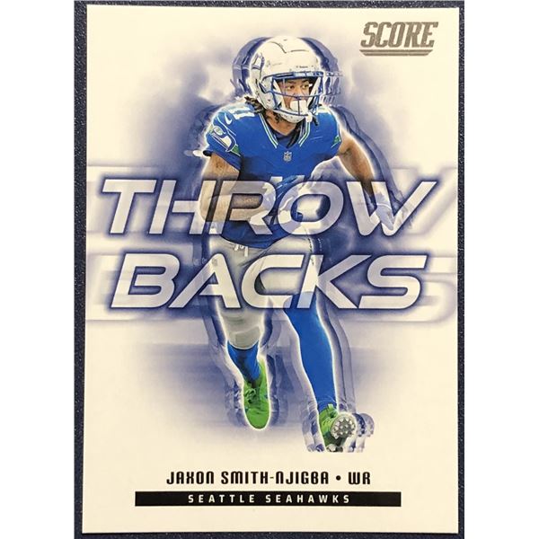 2025 SCORE NFL FOOTBALL THROWBACKS JAXON SMITH-NJIGBA