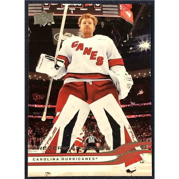 2025-26 UPPER DECK NHL HOCKEY FREDERIK ANDERSON