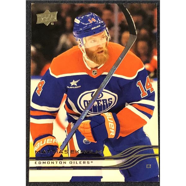 2025-26 UPPER DECK NHL HOCKEY MATTIAS EKHOLM
