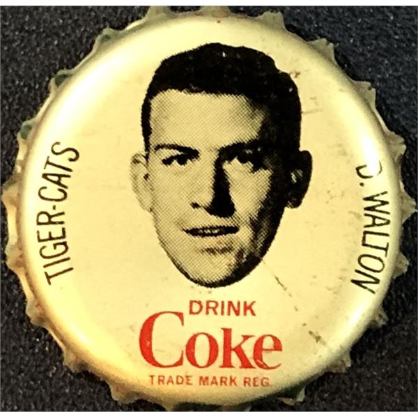1965 COCA COLA CFL BOTTLE CAPS - CHUCK WALTON