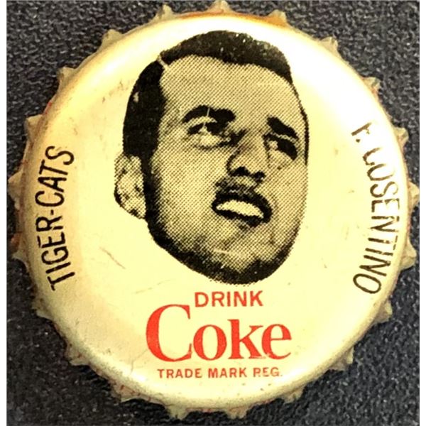 1965 COCA COLA CFL BOTTLE CAPS - FRANK COSENTINO
