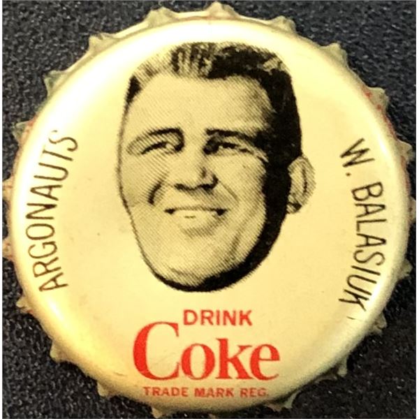 1965 COCA COLA CFL BOTTLE CAPS - WALT BALASIUK