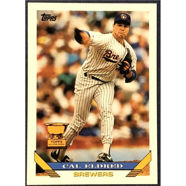 1993 TOPPS CAL ELDRED ROOKIE CARD